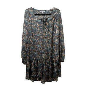 2/$30 Melrose & Market Drop Waist Dress Size M Boho Cottagecore Peasant Floral